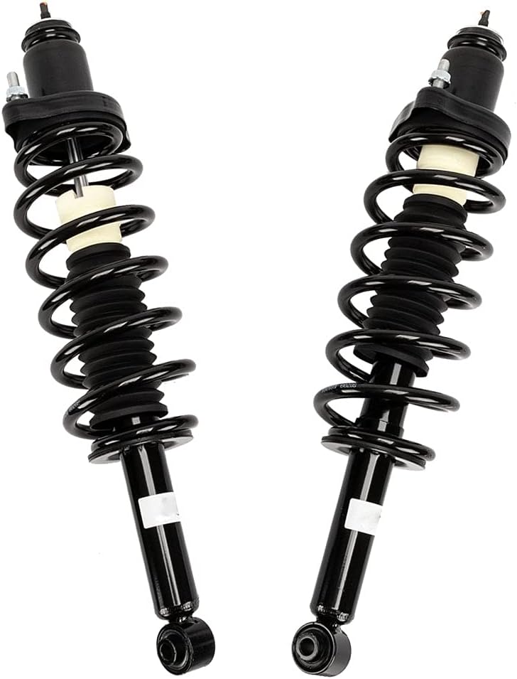 Pair Rear Complete Struts with Coil Springs Assembly Replacement for 2007-2010 Chrysler Sebring 2008-2014 Dodge Avenger 2011-2014 Chrysler 200 Shock Absorbers 171126