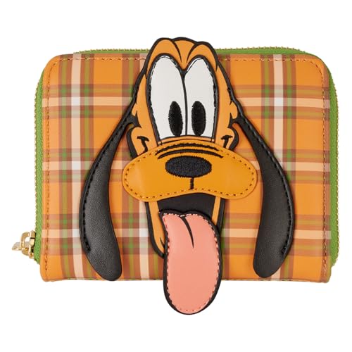 Image of Loungefly Disney Pluto 95Th Anniversary Zip Around Wallet
