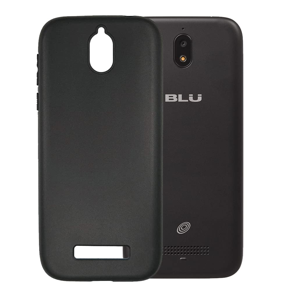 Compatible with Blu View 2 B131DL Tracfone Cover Skin Full Coverage Resistant Anti-Dirt Portable Easy to Install Back Protective Soft TPU Case