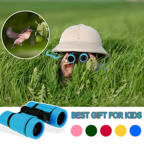 Binoculars For Kids 4X30 Kids Binoculars Compact Shockproof Binoculars For 3-12 Boys Girls Best Gifts For Birthday Bird Watching Hunting Camping Exploring #TOP6