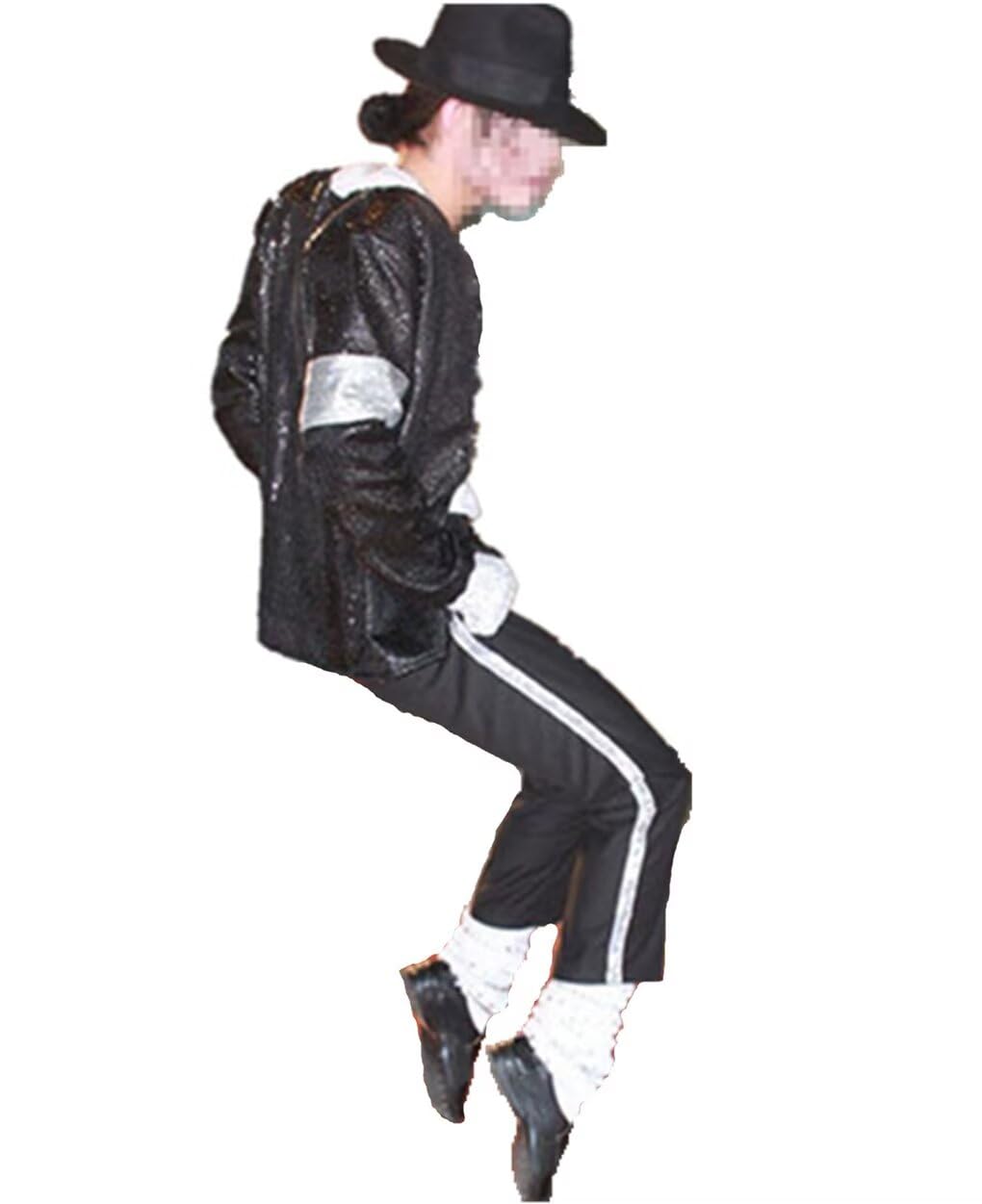 Hommes Femme Halloween Noël Cadeaux Fête Cosplay Costume Rétro Carnaval Danse de Spectacle Outfits:Veste+Pantalon+Chapeau+Chaussettes+Gant-5ps Kit Cosplay Costume