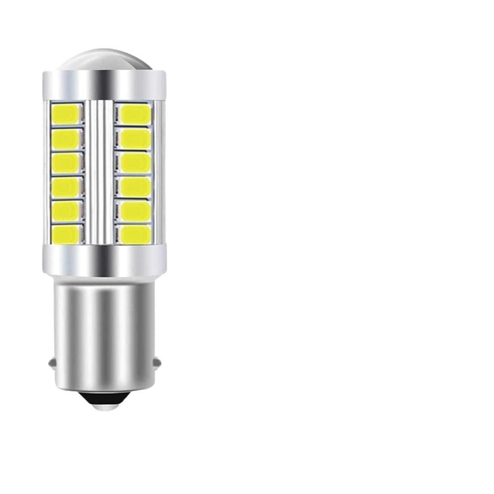 2/4/8 PCS P21W 1156 BA15S 1157 BAY15D Lampadine a LED Indicatori di direzione 12V 5630-33SMD 7000K Backup di parcheggio retromarcia bianco(4 PCS,9,1156 ba15s P21W)