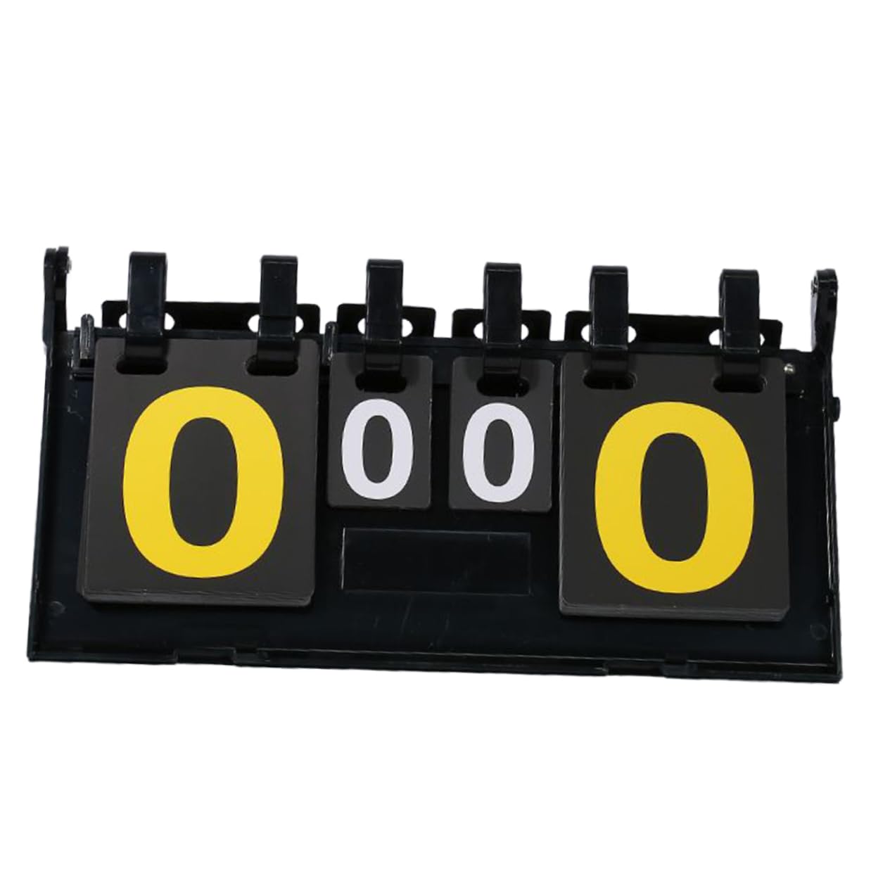 BELLIFFY Portable Flip Scoreboard for Sports Easy to Use Design for Basketball Volleyball Tennis Badminton Durable and Intuitive Scorekeeper for Outdoor and Indoor Games