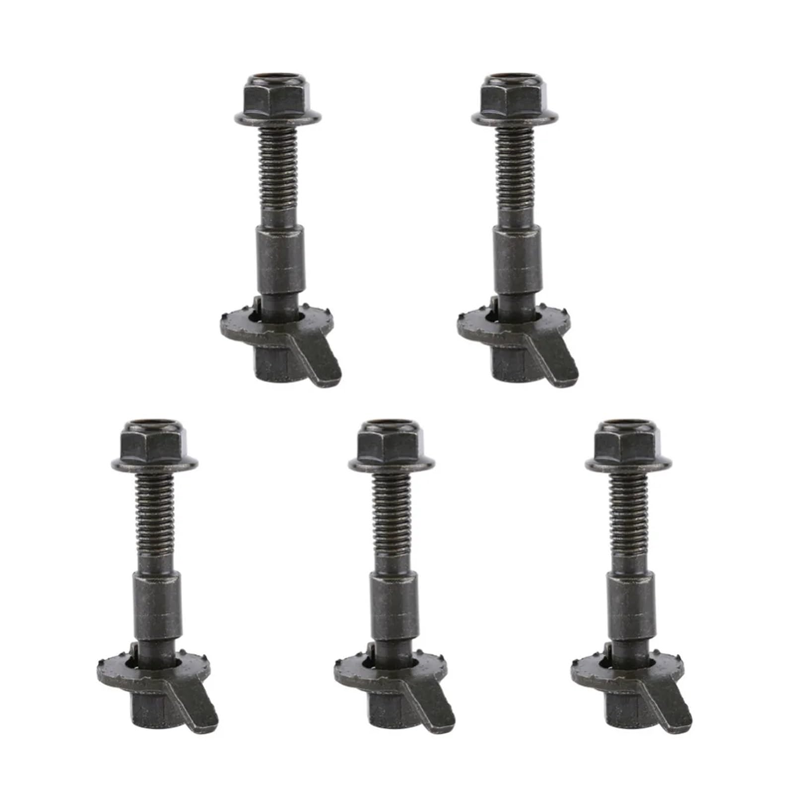 daili store 5 Stück 12 mm Fahrzeuge Stahl Allrad-Ausrichtung verstellbarer Sturzsatz Nockenbolzen Auto-Styling