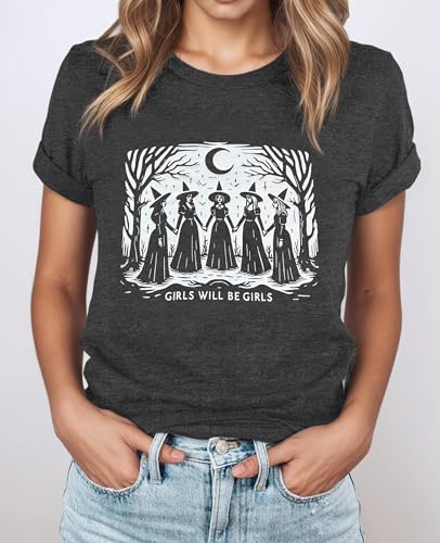 Halloween Shirts Women Witch Tshirts Salem Est 1626 They Missed One Shirt Spooky Tee Tops2