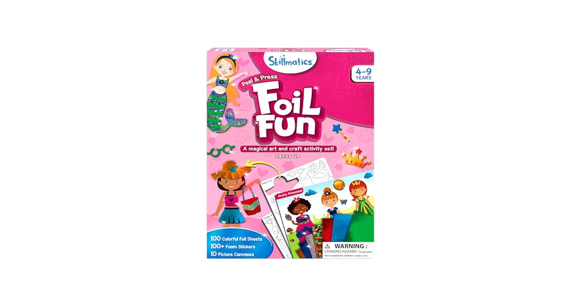 Amazon.com: Skillmatics Foil Fun - Dress Up, No Mess Art for
