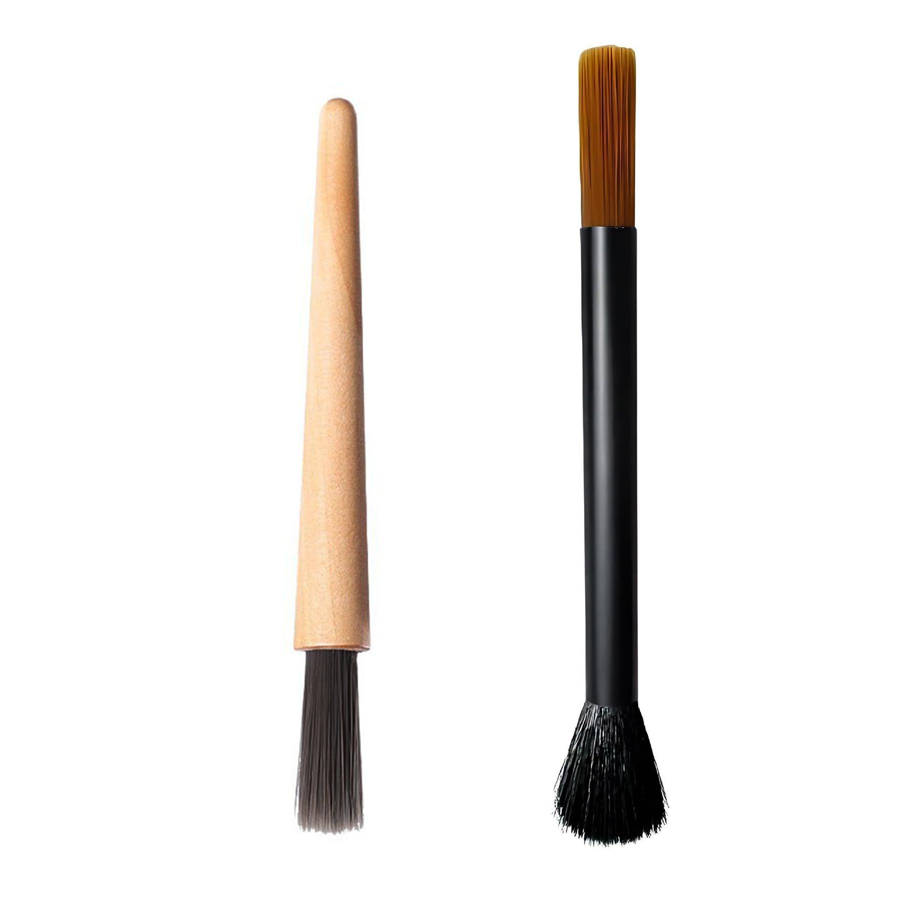 Coffee Grinder Cleaning Brush - Dusting Espresso Brush Accessories Cleaner Barista Brush Machine Cleaning Brush, Cleaner for Bean Grain Coffee Tool Barista Home Kitchen (Small-A)