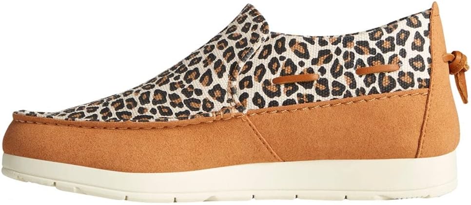 Sperry Women's MOC-SIDER , CHEETAH PRINT, 6 M