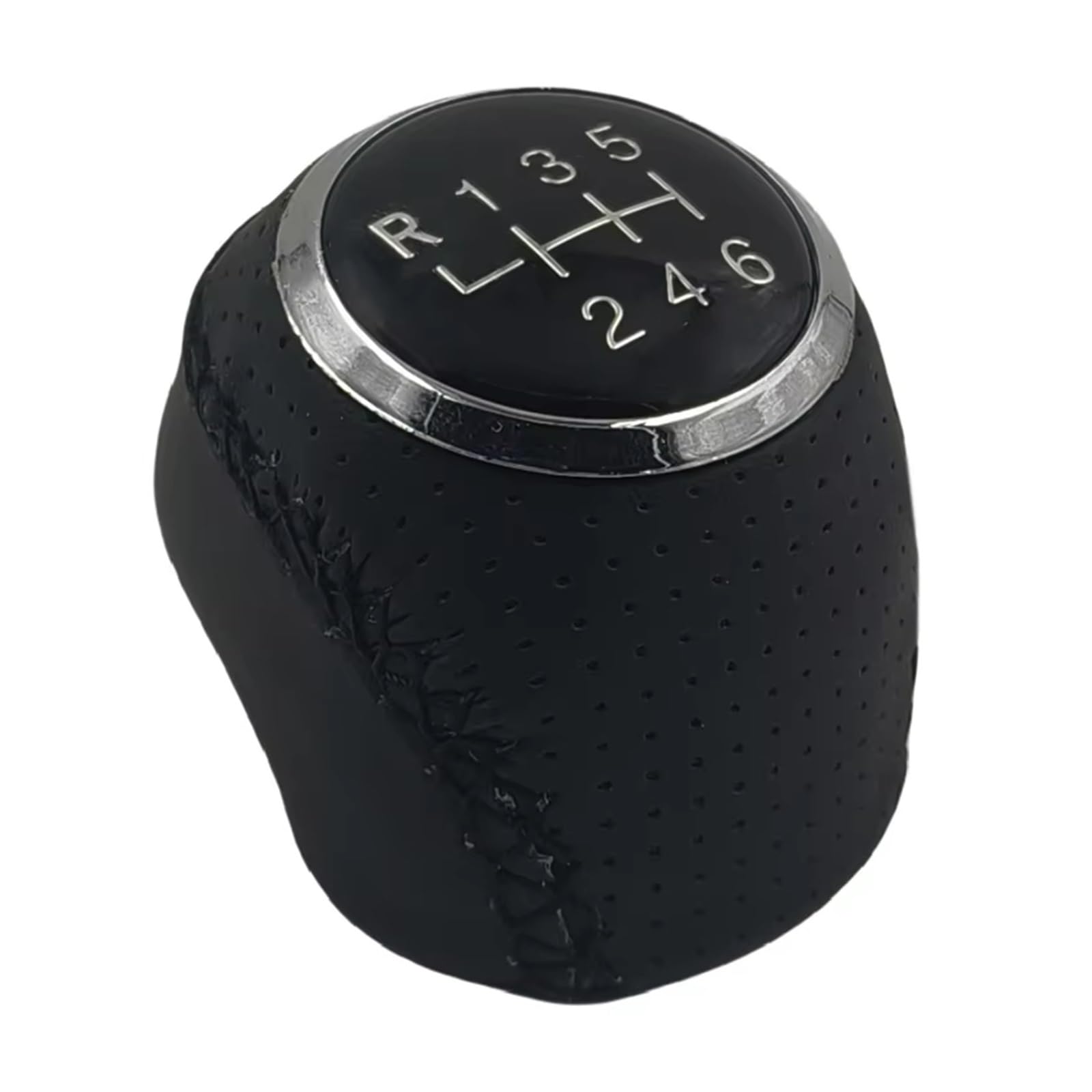 Axexnejv 6 Speed Knob Shift Gear Lever Knob For Fiat For Ducato 2002-2014 5/6 Speed Manual Gear Shift Knob Shifter Head Gaiter Boot Case Gear Shifter Knob Handle(6 Speed Knob)