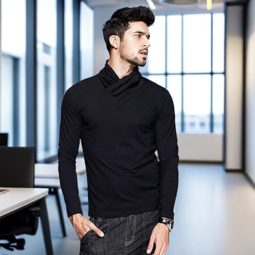 Image of fanideaz Men's Cotton Full Sleeve Henley T Shirts for Men