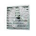 Iliving 36 Inch Single Speed Shutter Exhaust Fan, Wall-Mounted, 36"