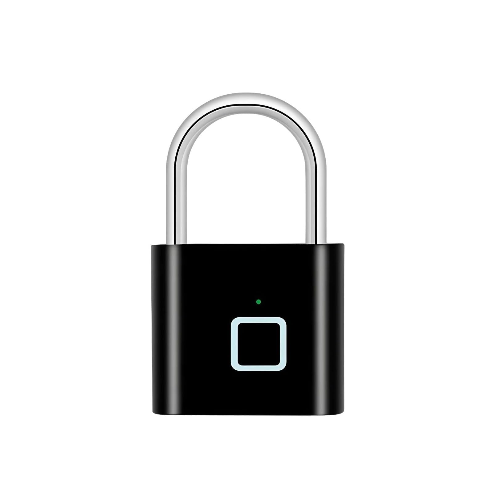 Lucchetto di sicurezza senza chiave ricaricabile di tipo C impermeabile