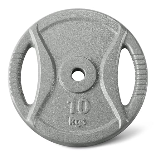 Amazon Basics, Peso a disco da 10 kg con foro