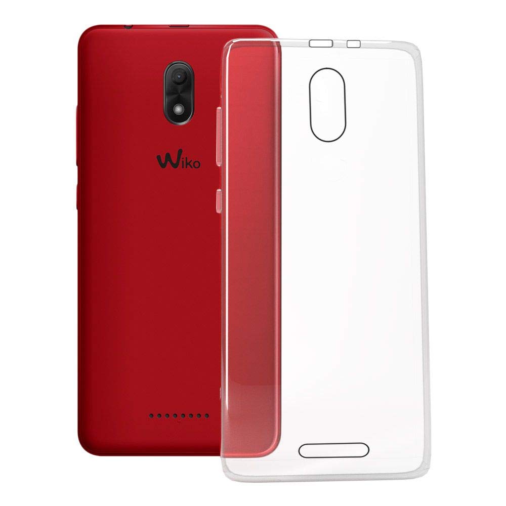 Ebeststar - Cover per Wiko Jerry 2, Custodia Silicone Trasparente