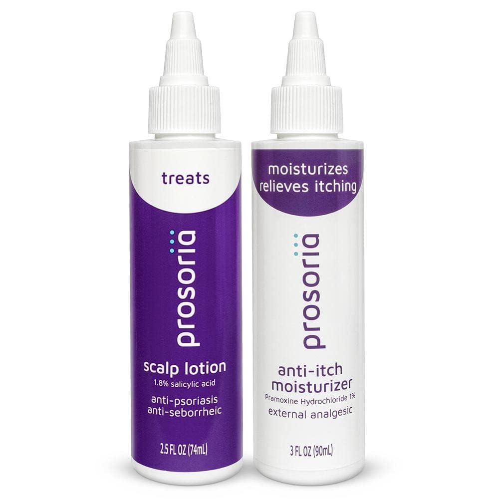 Amazon.com: Prosoria Scalp Lotion and Anti-Itch Moisturizer Kit (2