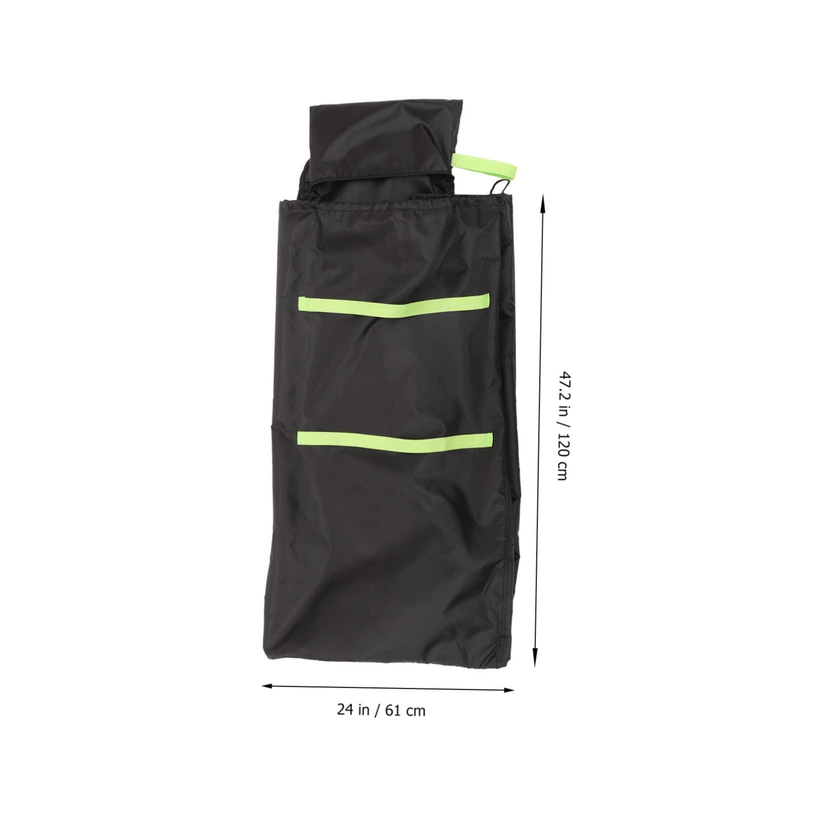 Borsa per Carrozzina Nero Oxford, Resistente All'acqua e Facile da Pulire, per Viaggio e Controllo Bagagli con Capacità Grande per Bambino e Bambina