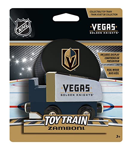 Masterpieces 41955 Wood Zamboni - Nhl Las Vegas Golden Knights - Officially Licensed Toddler & Kids Toy thumb #1