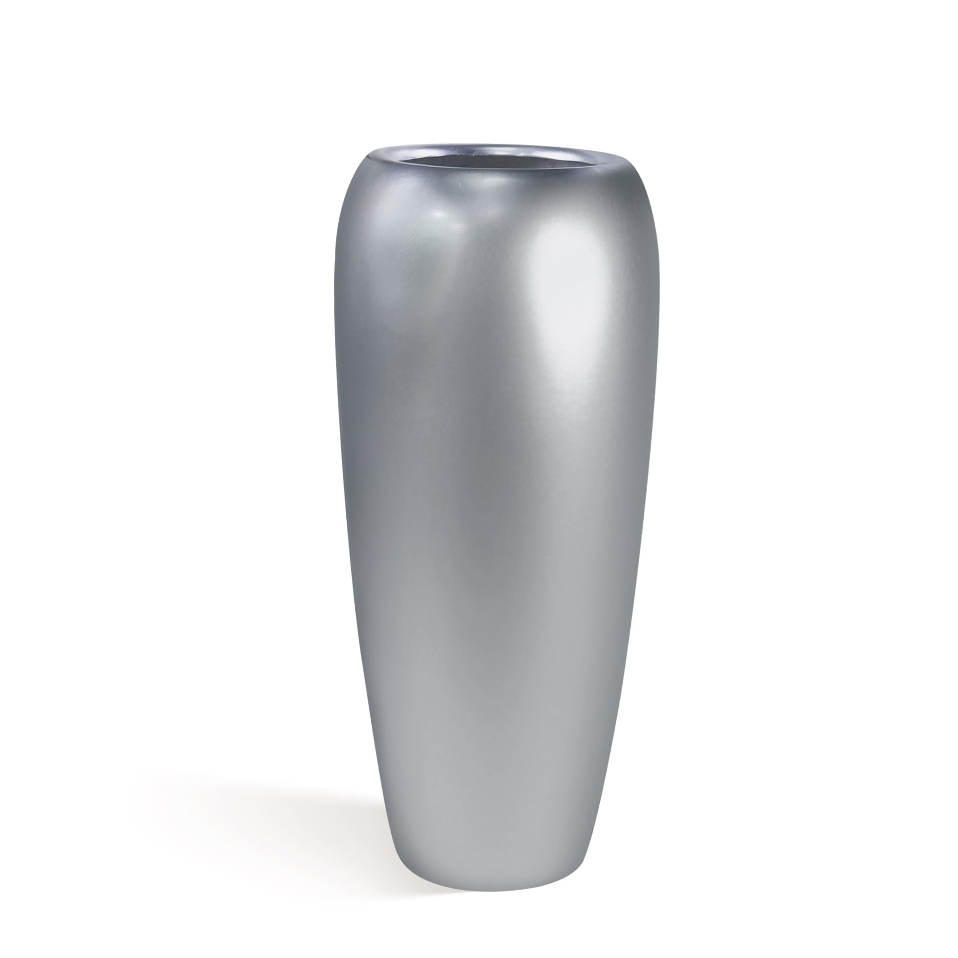 Silver Floor Urn Planter Vases | Glass & Ceramic Flower Vases – The