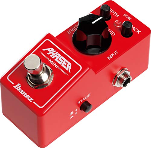 Ibanez PHMINI Pédale Phaser True Bypass Rouge - Les Beatles, Paul McCartney, John Lennon, RIngo Starr, George Harrison Ibanez PHMINI Pédale Phaser True Bypass Rouge – Image 3