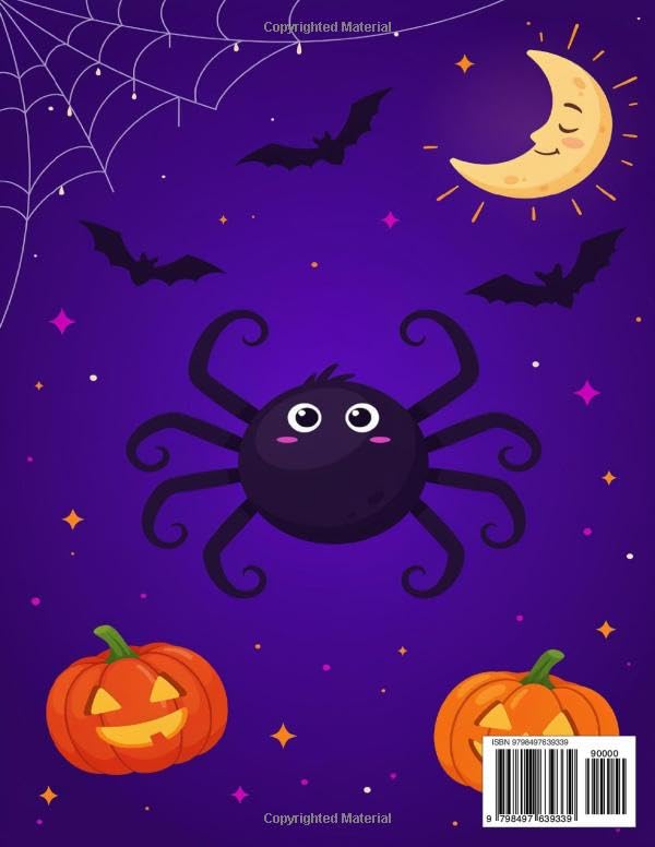 i spy with my little eye halloween kids activity book: halloween activity book for kids in bulk ,Large 8.5 x 11 pages. 117 pages. image 3