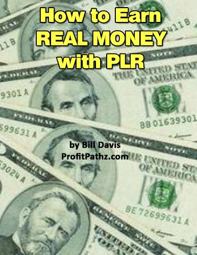 How to Earn Real Money with PLR