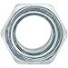 4LIFETIMELINES Steel Tube Nut, 1/4 (7/16-24 Inverted), 10/bag
