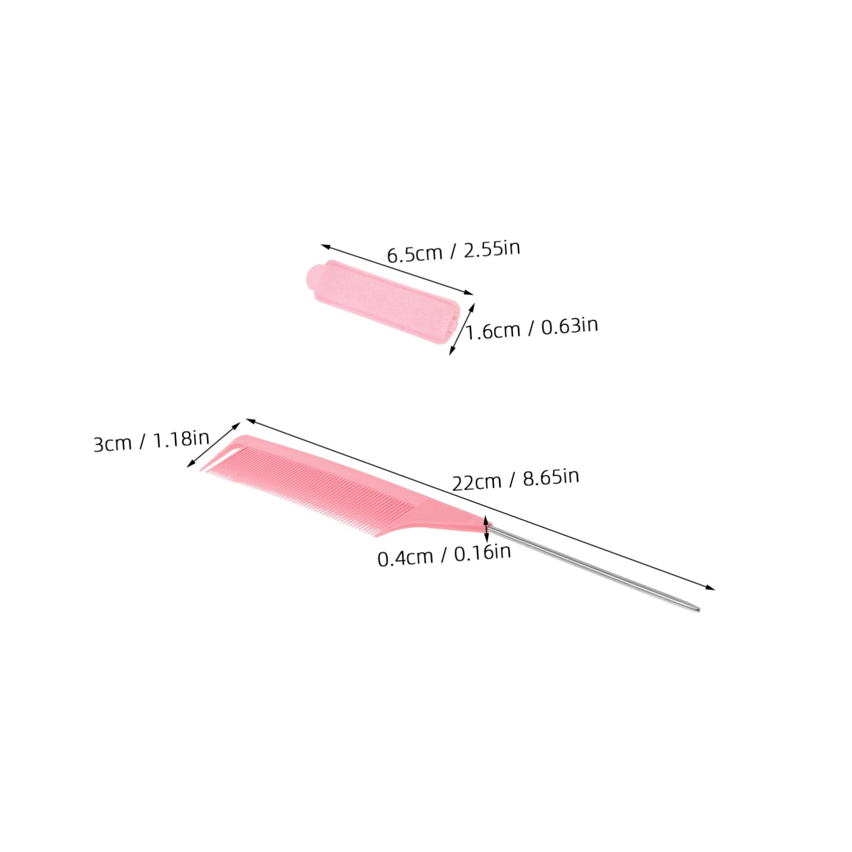 TOVINANNA 1 Set Soft Hair Rollers Set Curlers Includes Ponytail Comb Versatile Sponge Curlers for Home Professional Use for Effortless Styling