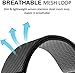 KOREDA Compatible with Samsung Galaxy Watch 46mm(2019)/Galaxy Watch 3 45mm/Gear S3 Frontier/Classic Band, 22mm Stainless Steel Mesh Loop Bracelet Strap Replacement for Ticwatch Pro/Galaxy Watch 46mm