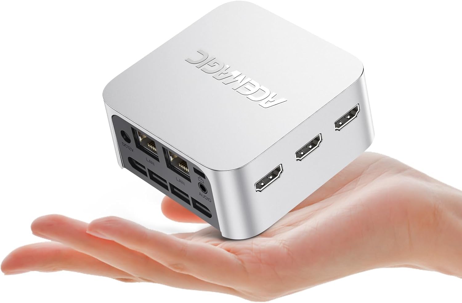 ACEMAGICIAN Mini PC Win11 Pro, 8Go DDR4 256Go SSD, ntel Twin Lake N150(jusqu'à 3,6 GHz) Micro Ordinateur Bureau pour Home Cinéma/Commercial/Bureau
