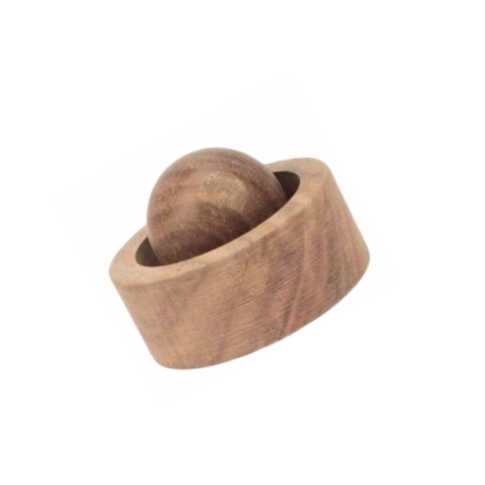Handcrafted Wooden Sphere Essential Oil Diffuser Natural Aromatherapies Decors for Indoor and Car Use Long Lasted Scent Natural Wood Car Diffuser