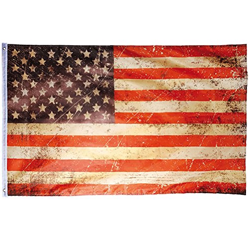 Flaggenking USA Vintage Retro - Stelle e strisce