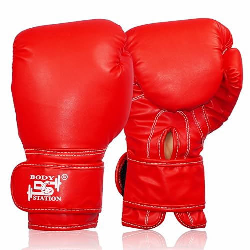 Image of Boxing Gloves - Training Gloves with Hook and Loop Velcro Closure for Long-Lasting Strength and Durability