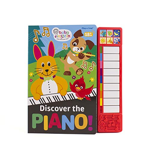 Baby Einstein - Discover the Piano Music Sound Book with Built-In Keyboard