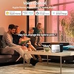 Matter Smart Light Bulbs| 9W 900LM Compatible with Alexa, Matter, Apple Home, Google Home| 2.4GHz WiFi Bluetooth Light Bulb|Music Sync A19 E26 RGBWW Color Changing LED Light Bulb| 2Pack - Image 5