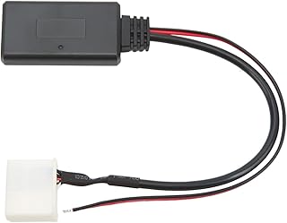 Yctze Car Stereo CD Changer Bluetooth 5.0 Aux in o C Adaptadores de Entrada Auxiliar Adaptador de Cabo de Carro Adaptador de CD Changer Adaptador de Entrada de Cabo o Stereo