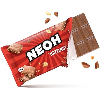 NEOH Haselnuss Schoko ohne Zuckerzusatz ballaststoffreich 1 x 55g