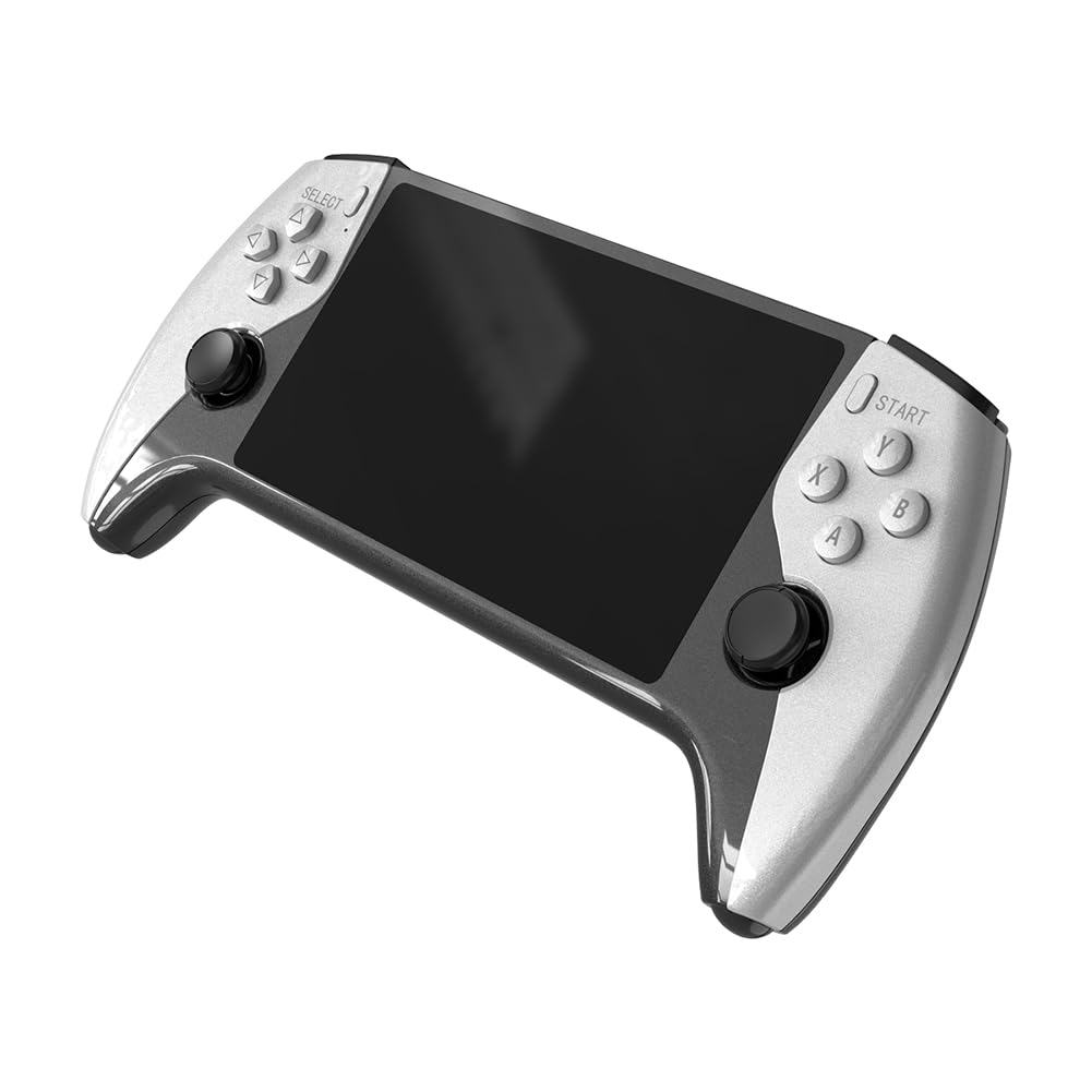 Retro-Handheld-Spielkonsole, Tragbare IPS Gaming Konsole mit über 20.000 Spielen, Unterstützung für 64GB-TF-Karten, 3000-mAh-Akku, Spielkonsole für nostalgische Gamer, Familie & Freunde