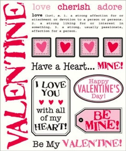 SRM Stickers Say It with Stickers, Valentine