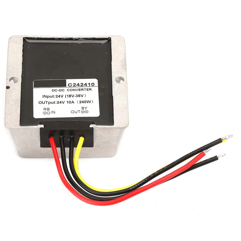 Assortimento di Moduli Regolatore di Tensione Buck da 18-36 V a 24 V ±0,25 Convertitore DC da 72 W Convertitore Step Down Automatico (10A)