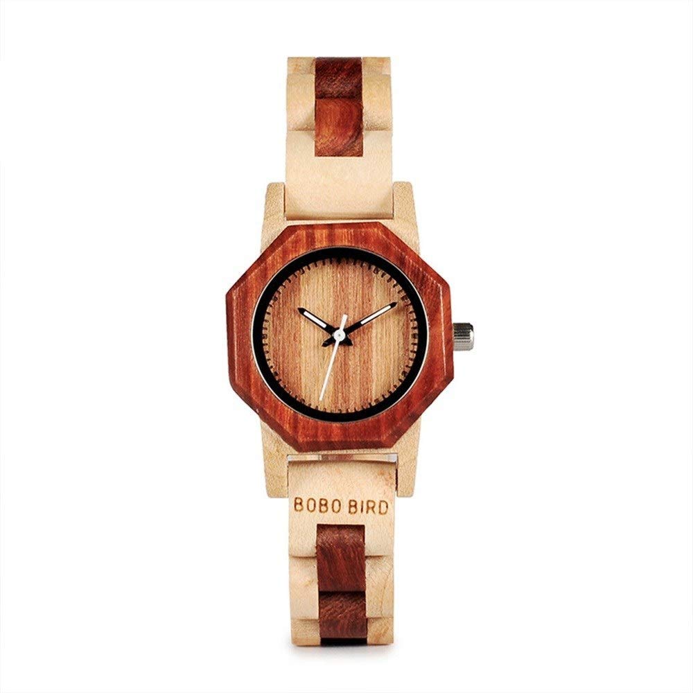 FENKOO Wooden Watches Universal leisure park wood watches Ms. Tian all-wood style quartz watches