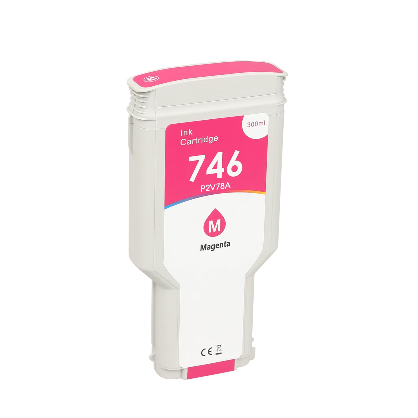 746 Magenta Ink Cartridge 300ml with New Chip Replacement for | 746 P2V78A Ink Cartridge Works with DesignJet Z6 DesignJet Z9+ Large Format Printers Ink, 1 Pack 746 Ink Kit (1 Pack)