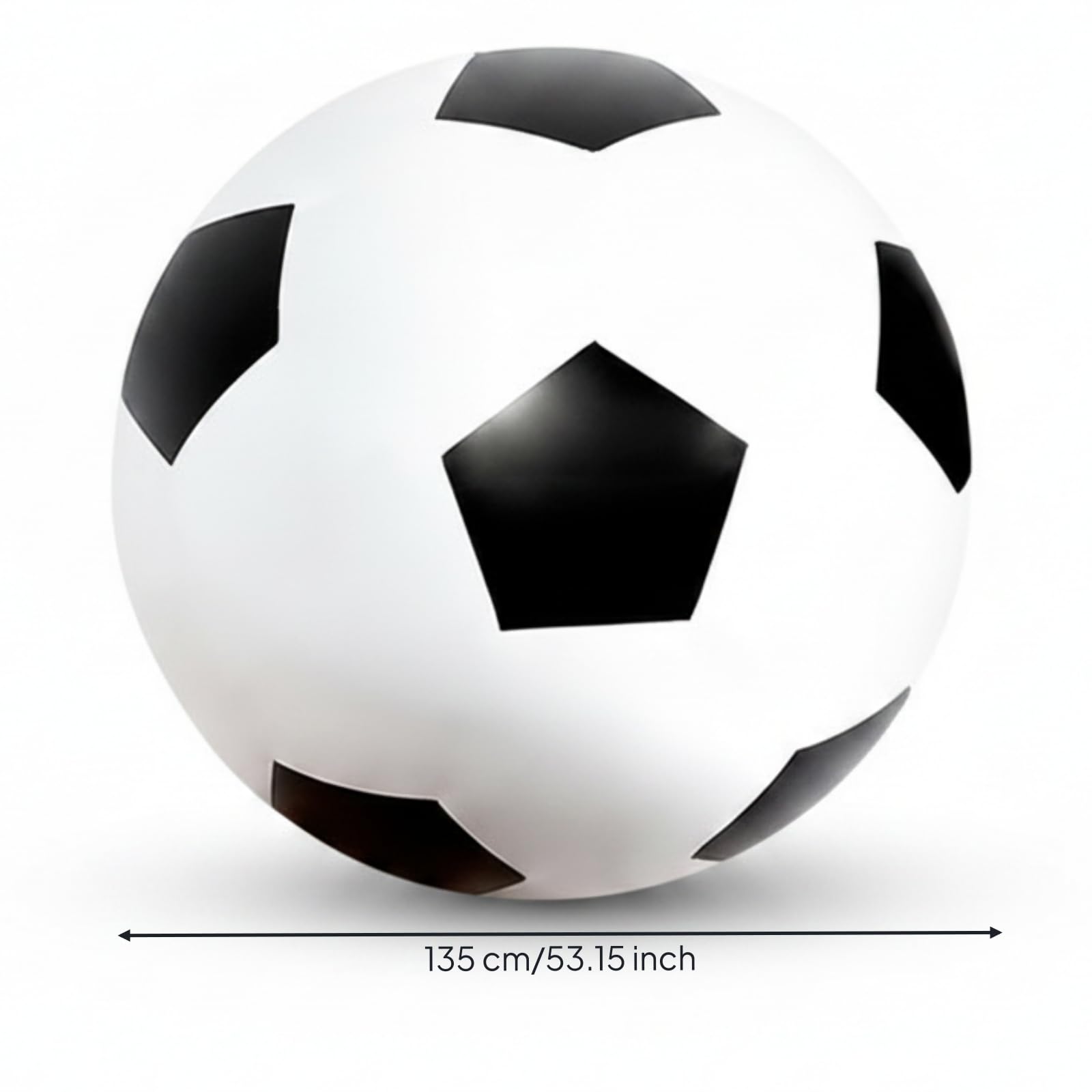 Inflable Juguete Balón Hinchable Bola Recreativa Esfera Gigante PVC Grueso con Superficie Suave y Firme Adecuada para Juegos Familiares Actividades Playa Patio Trasero