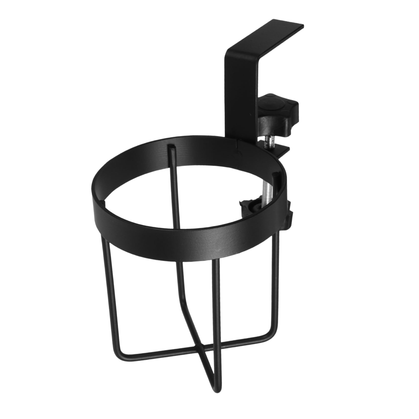 PRETYZOOM 3piezas Soporte para Taza Clip Escritorio Portavasos De Antiderrame Organizador De Bebidas para Mesa Diseño y De Instalar