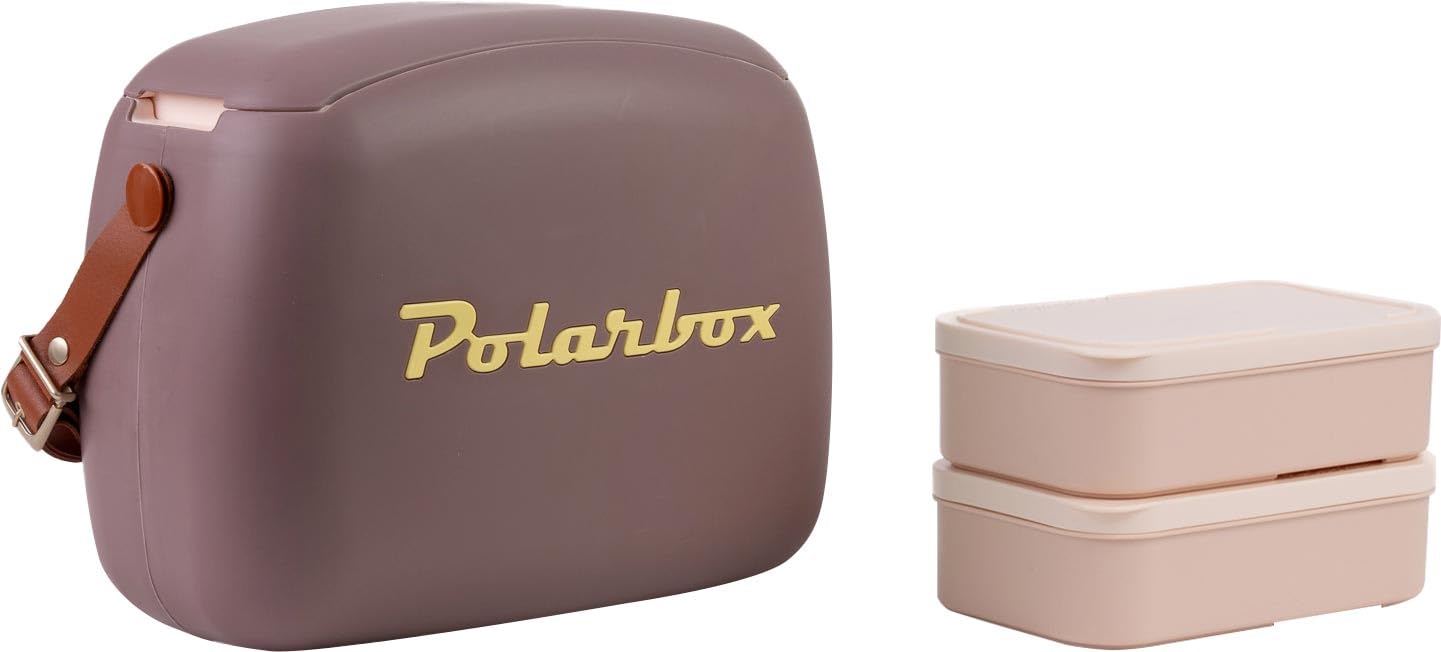 Polarbox Lunchbox 6L Cool Box Blue Pop (Mauve)