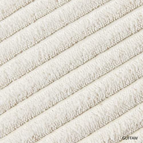 Image of Guffaw Corduroy Rectangular Cushion Covers, Size 12x18, Pack of 2, Multiple Colors (3, Cream)