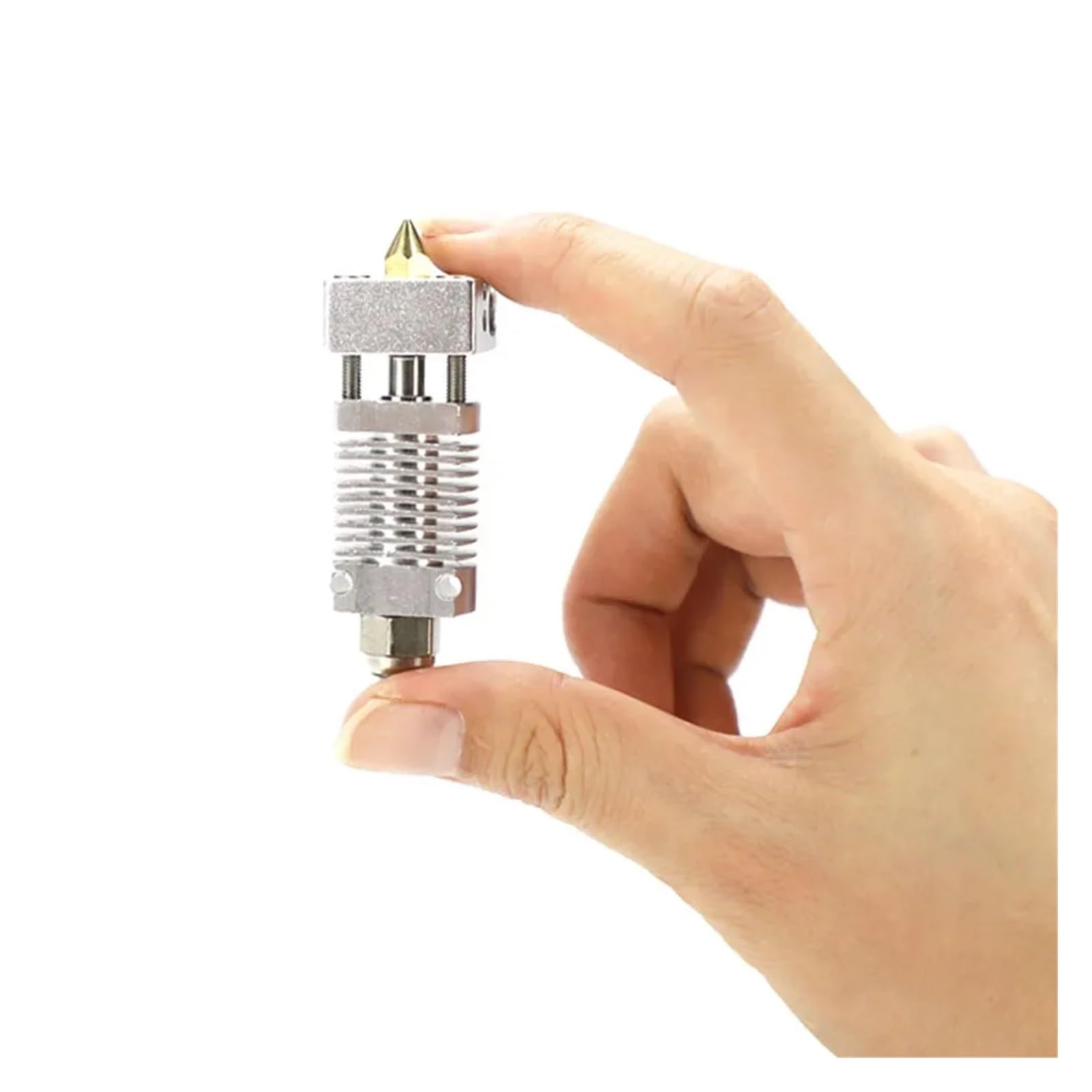 VNJUGF Zestaw zmontowanych końcówek wytłaczarki CR-10/CR10S/ 3/5 0,4 mm blok grzewczy dyszy akcesoria do drukarek 3D wanglan