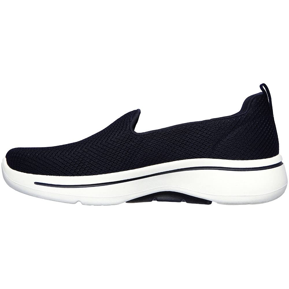Skechers Women's GO Walk Arch FIT Grateful Sneaker, Navy, 8 UK