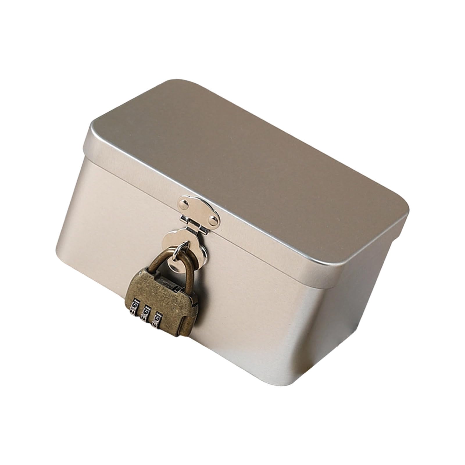 Elnwnnkc A Retro Decorative Metal Storage Box With For Jewelry Documents Organizers Ntique Supply Organizers