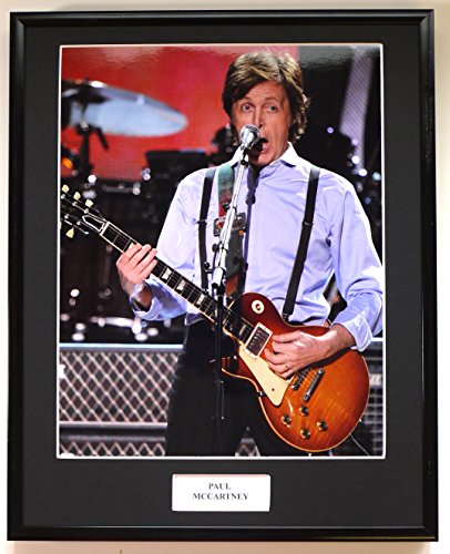 PAUL MCCARTNEY/PHOTO ENCADREE - Les Beatles, Paul McCartney, John Lennon, RIngo Starr, George Harrison PAUL MCCARTNEY/PHOTO ENCADREE