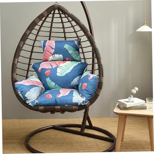 Coussin de chaise œuf suspendu déhoussable pour intérieur et extérieur - 5